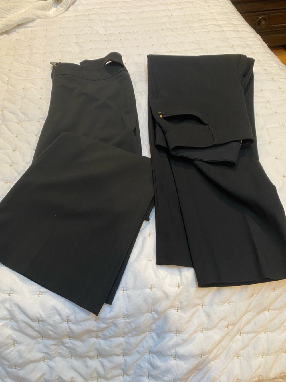 Classic Black Dress Pants - Set of Two
